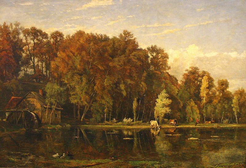 Theodore Fourmois L'etang - De vijver